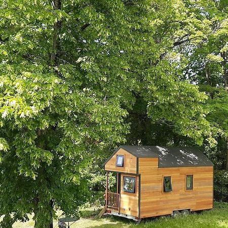 Micro Maison Bois / Tiny House Au Calme Crest Exterior photo